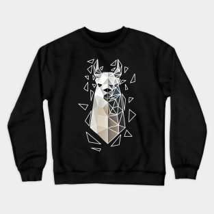 Geometric Alpaca Crewneck Sweatshirt